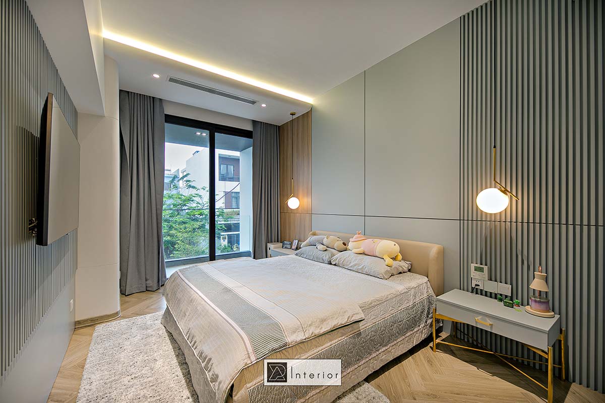 nội thất nhà phố hiện đại sang trọng